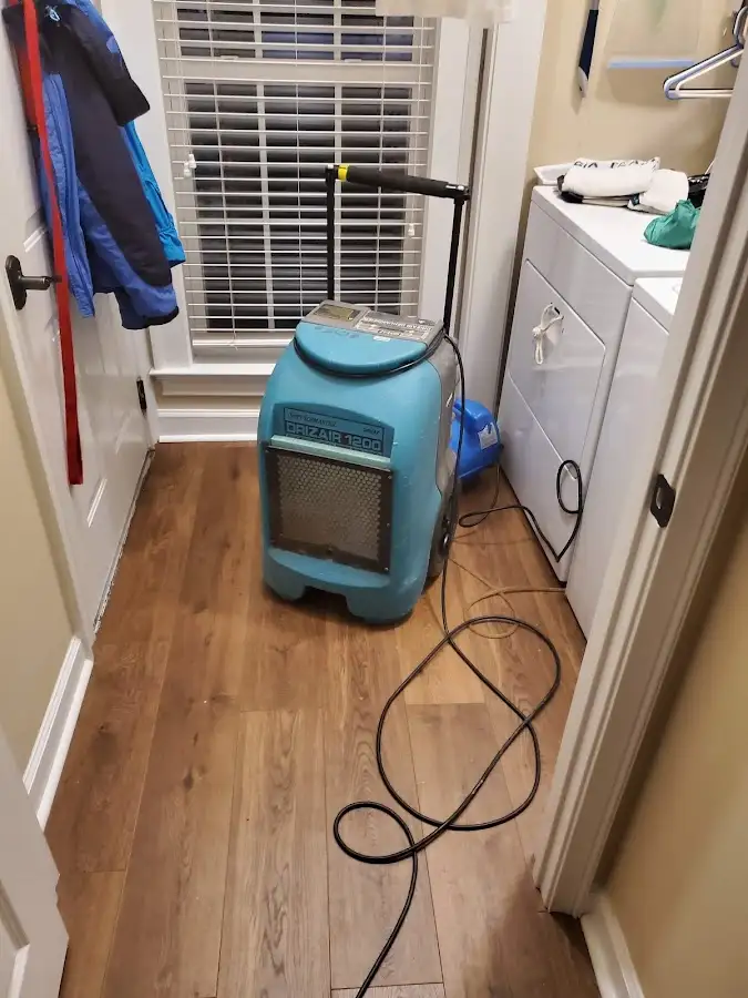 Commercial dehumidifier deployed for Flood Damage Cleanup in Litchfield Park